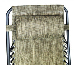 485347 Chaise-longue entièrement inclinable BEIGE EVERTOP GRAVITà ZERO