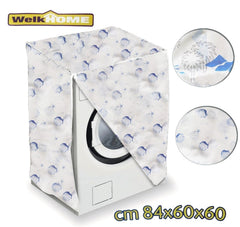 Housse de protection plastique pour lave-linge / machine a laver 80x60x60cm