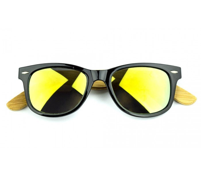 Kit de 3 lunettes de soleil  MWS AHEAD unisexes en bambou verres opaque