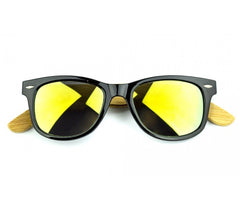 Kit de 3 lunettes de soleil  MWS AHEAD unisexes en bambou verres opaque