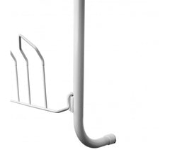 863849 Porte-chaussures  suspendu blanc pour chaussures 12 paires 17x60x145 cm