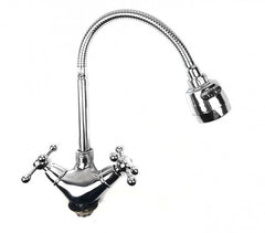 870068 Robinet MART avec bras flexible bidirectionnel douchette FUIYLIN CHROME