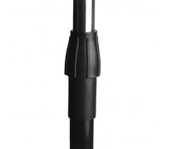 021027 Penderie extensible en métal avec roues 83x41x87cm max h162 cm