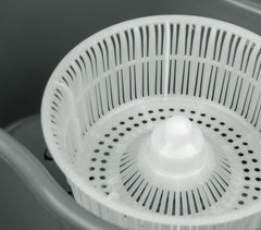 810779 Sceau avec pédale et serpillère en microfibre rotative 360° CNET 6L