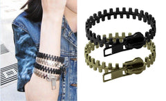 Bracelet unisexe forme fermeture éclair - VINTAGE FASHION