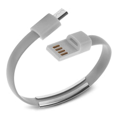 Bracelet en silicone unisexe - câble chargeur pour mobile i-phone 5/5s/6/6plus