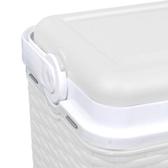 271681 ​​Glacière ADRIATIC 24L. en plastique rigide non toxique blanc 40x37x23cm