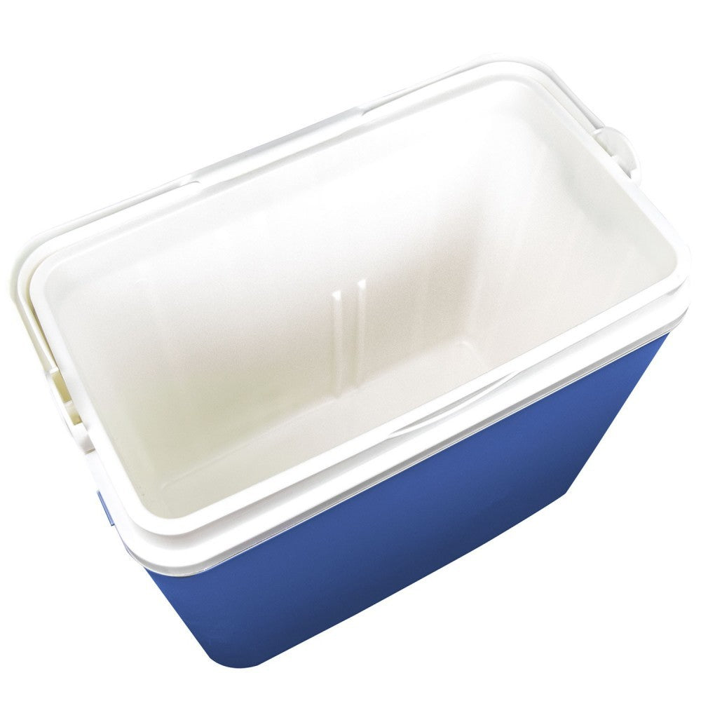 271650  ​​Glacière ADRIATIC 24L. en plastique rigide non toxique bleu 40x37x23cm