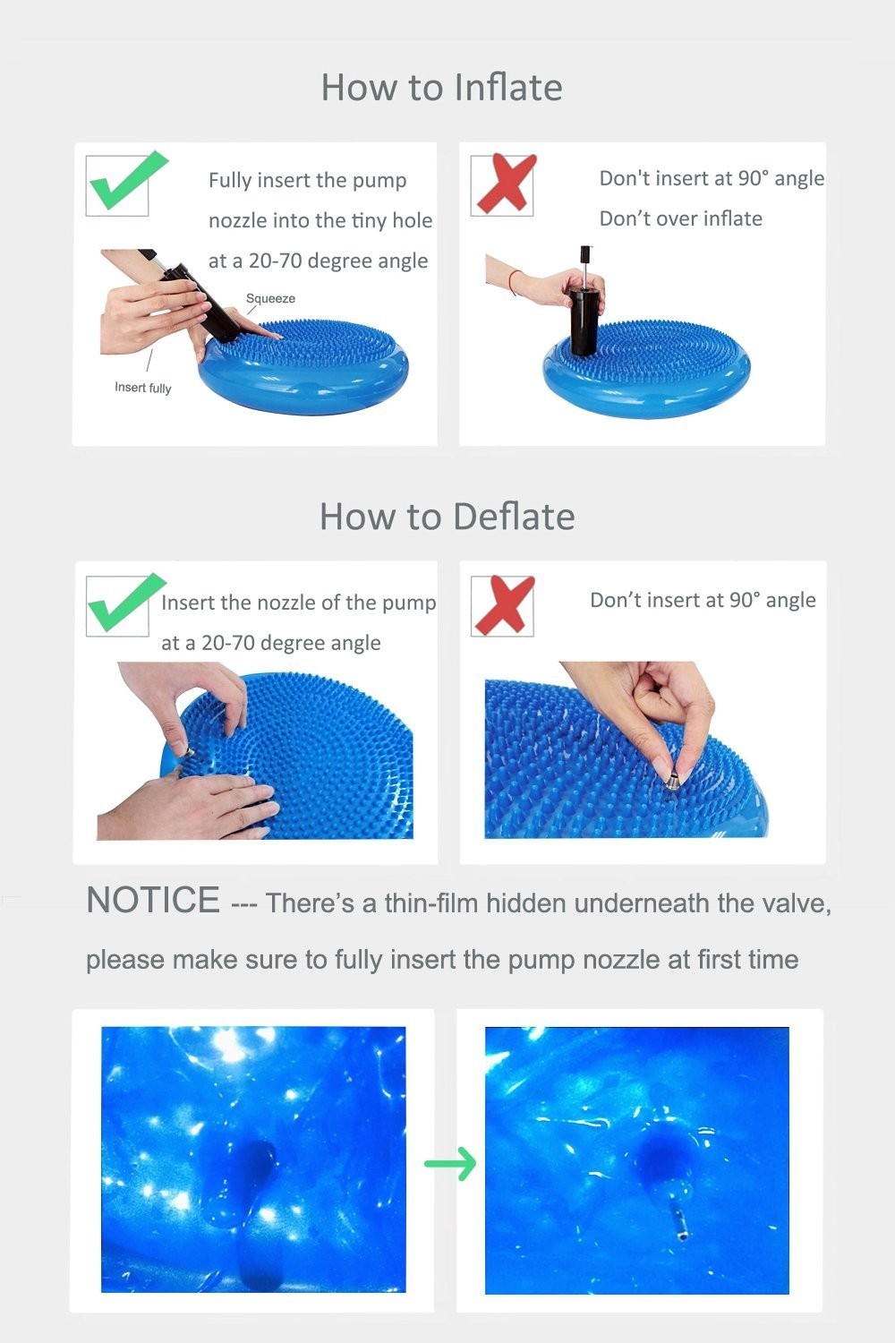 Coussin oscillant pour exercice calesténiques ou posturaux
