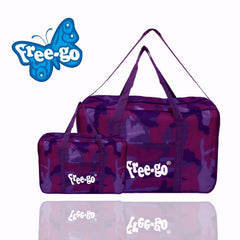 Set 2 sacs isothermes FREE GO avec effet camouflage avec 2 poignées et sangle