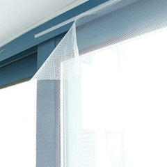 Rideau moustiquaire universel Welchome polyester  150x180 cm, fermeture