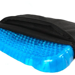Coussin gel anti-escarres transparent 37x30x4cm assise prolongés