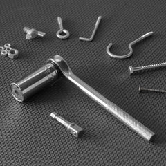 180623 Clé universelle 3 pièces multifonctions et  cliquet GATOR GRIP 7-19 mm