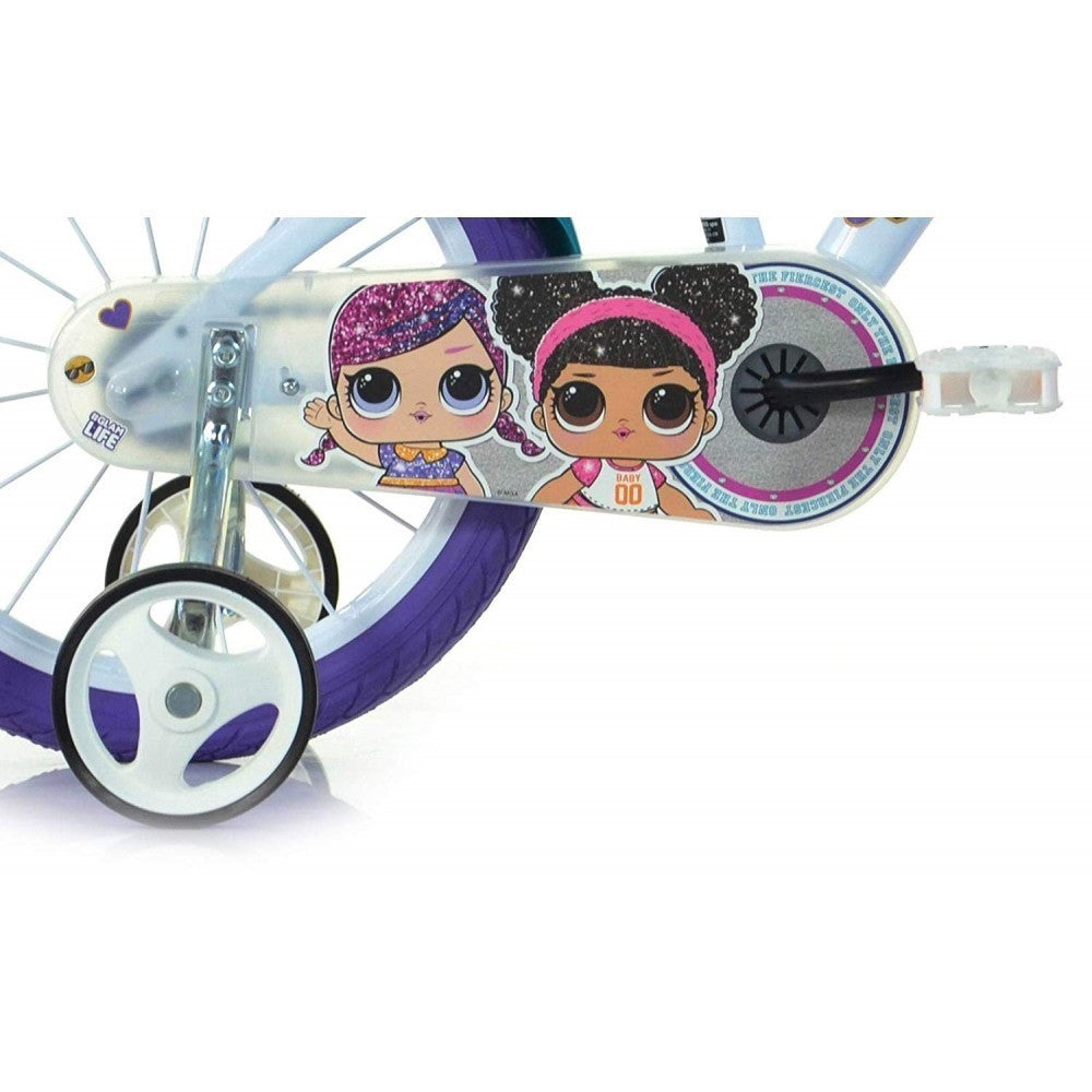 Bike 16'' Lol Surprise pour les filles Dino Bike 616 G-LOL 4-7 ans