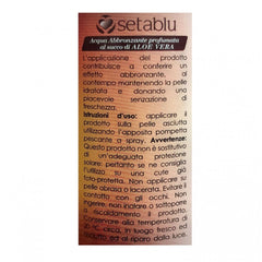 571845 SETABLU Eau bronzante aux extraits d’Aloe Vera sans parabens 100 ml