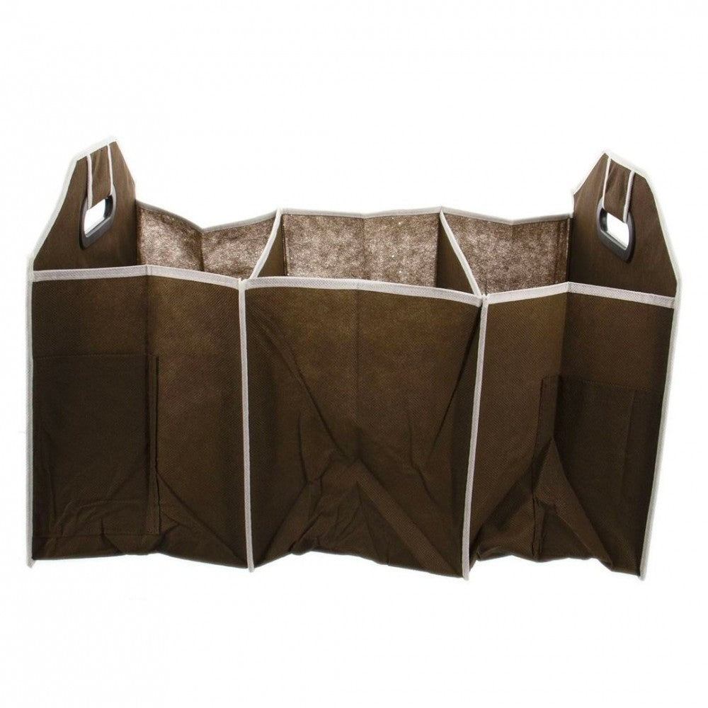 627489 Organisateur de coffre multipoches et pliable 53x31x31cm en TNT