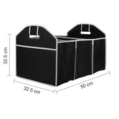 627489 Organisateur de coffre multipoches et pliable 53x31x31cm en TNT