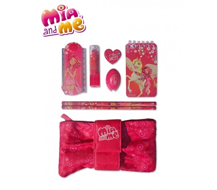 Set d'écriture - Journal intime - Mia and Me - 8 pièces - idée cadeau MM13223