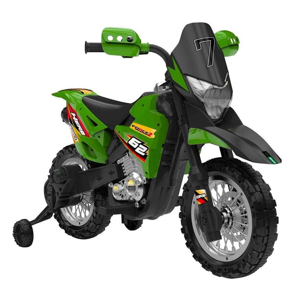 B85493 Moto électrique pour enfants BKT CROSS WARRIOR  mp3 en 2 couleus