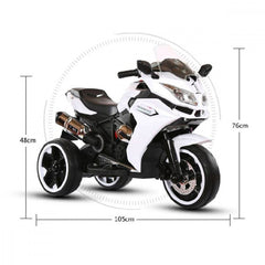 B37710 Moto électrique pour enfants BKT lumières et sons 12V MP3 USB
