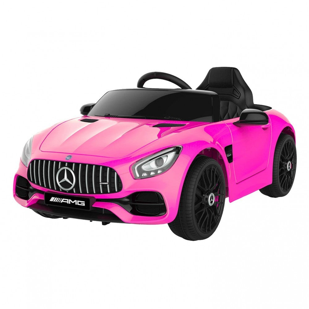 MERCEDES AMG GT voiture électrique pour enfant téléguidée 12V MP3 LED lumières