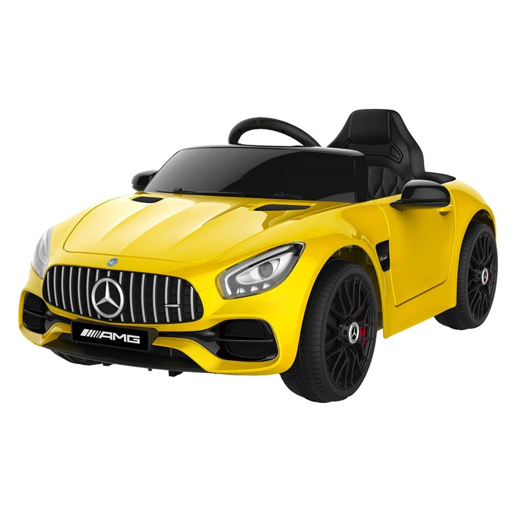 MERCEDES AMG GT voiture électrique pour enfant téléguidée 12V MP3 LED lumières
