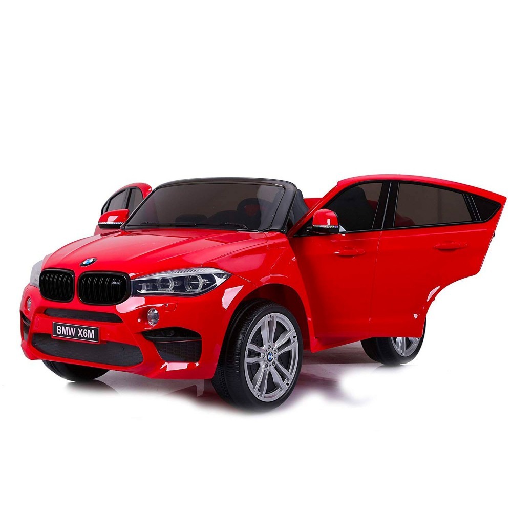 B80149 Voiture électrique pour enfant BMW X6 Télécommandée 2 places 12V RADIO FM