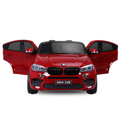 B80149 Voiture électrique pour enfant BMW X6 Télécommandée 2 places 12V RADIO FM