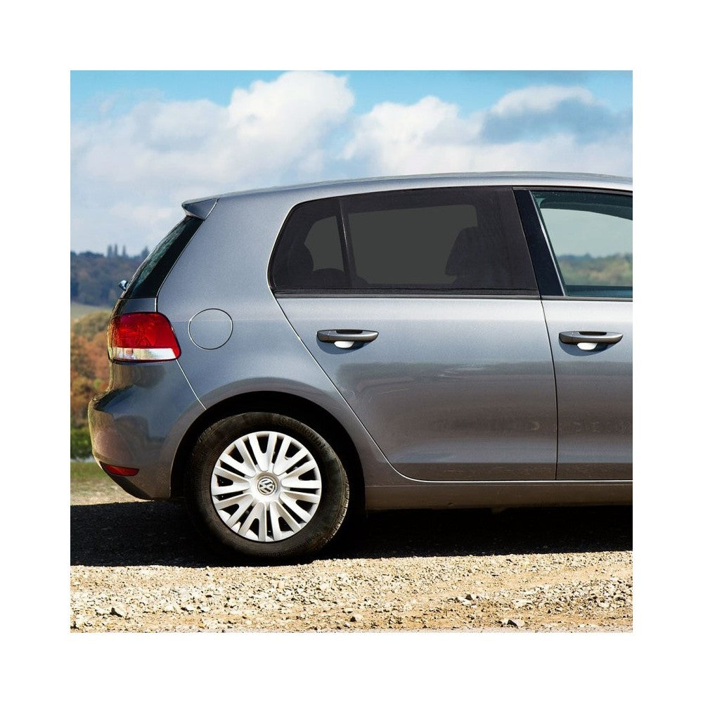 Kit 2 pièces Pare-soleil pour vitre de voiture 54x92cm avec fermeture