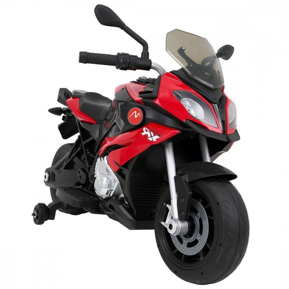 B34306 Moto électrique pour enfants Power 6V avec lumières et roues