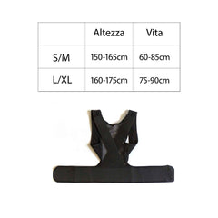 345711 Ceinture postural DL colonne vertébrale et épaules contre la douleur