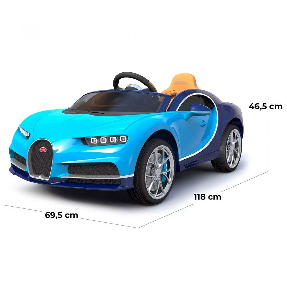 Voiture électrique LT900 pour enfants 12V BUGATTI CHIRON super-équipée