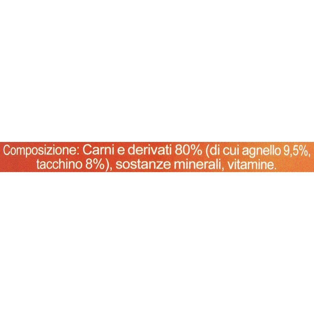 Pâte spéciale pour chien d'agneau et de dinde 400g avec vitamines
