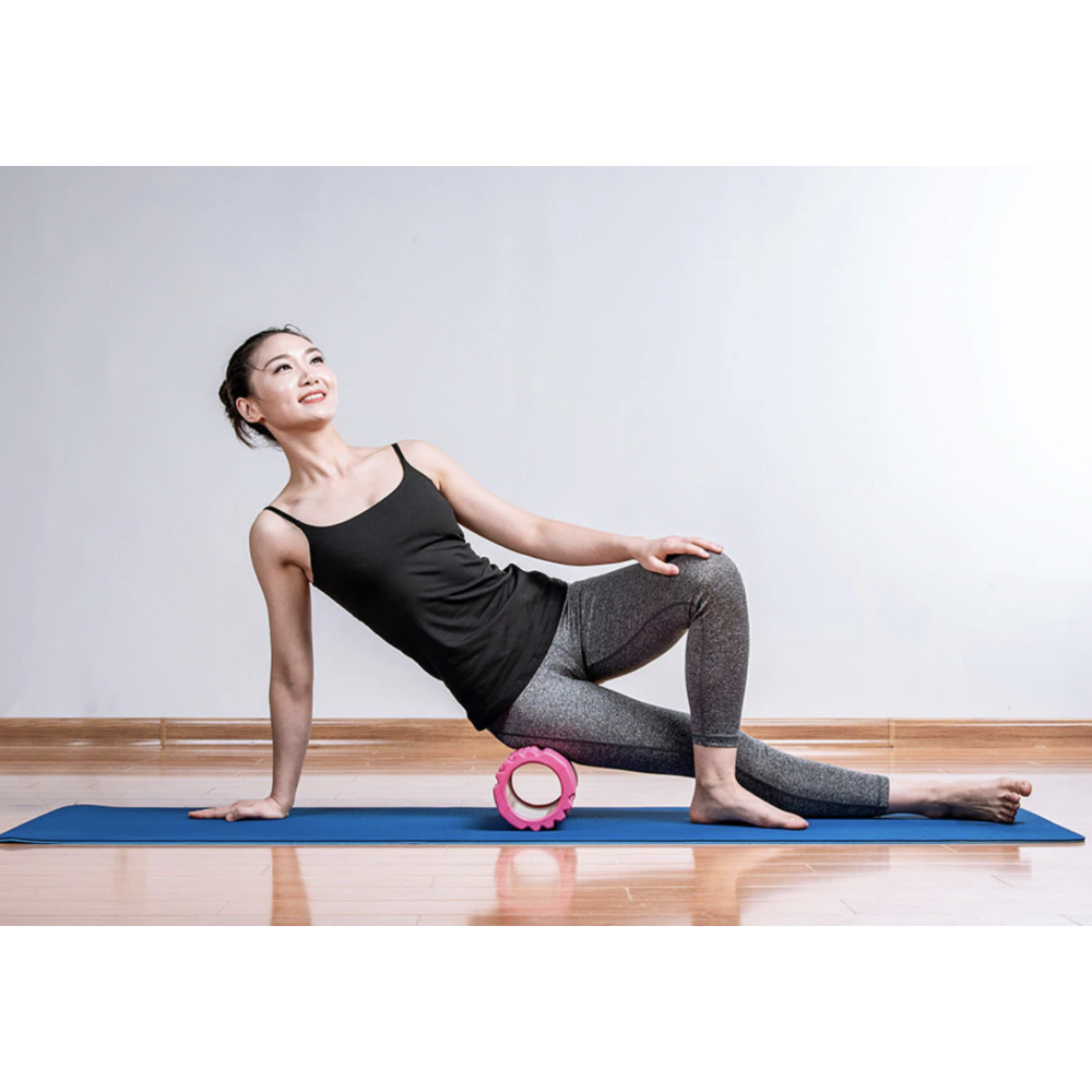 558388 rouleau de Pilates en caoutchouc EVA 33x12cm gymnastique posturale
