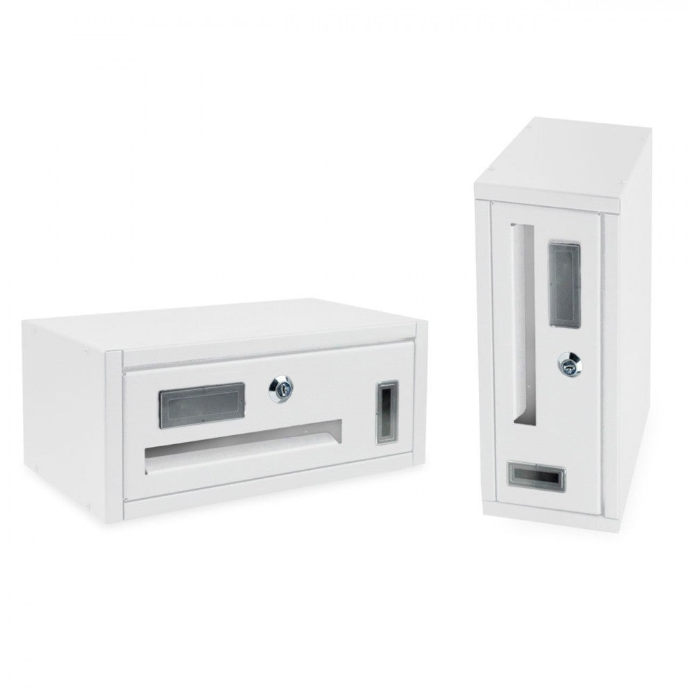 1 boîte aux lettres Iron White Blanc Article 783A 175 x130x300mm