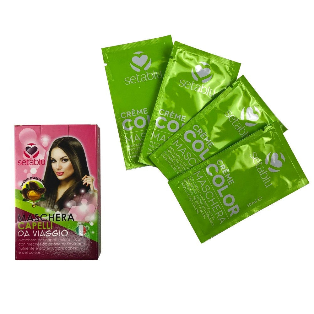 936915 Masque capillaire voyage SETABLU KIT 4 sachets de 10 ml