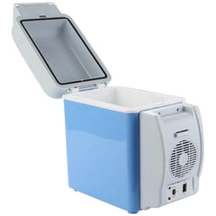 079054 Frigo portable pour voiture et camping 2 en 1 chaud / froid 7.5 LT 12V