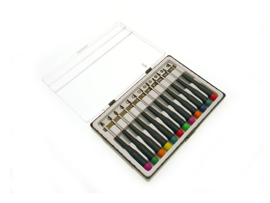 tournevis de précision 12 pièces de bijoux et ordinateur portable
