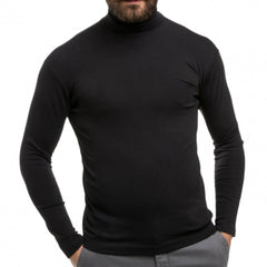 PACK de 5 VKA29 Sous-Pull pour homme mod. Col roulé Slim Fit en polaire
