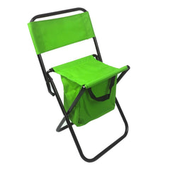 031199 EVERTOP Chaise pliante avec poche inférieure  pour la mer ou la montagne
