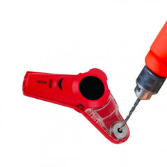 101142 Niveleur laser 3 en 1, Niveau laser, Guide de forage, Aspirateur à débris