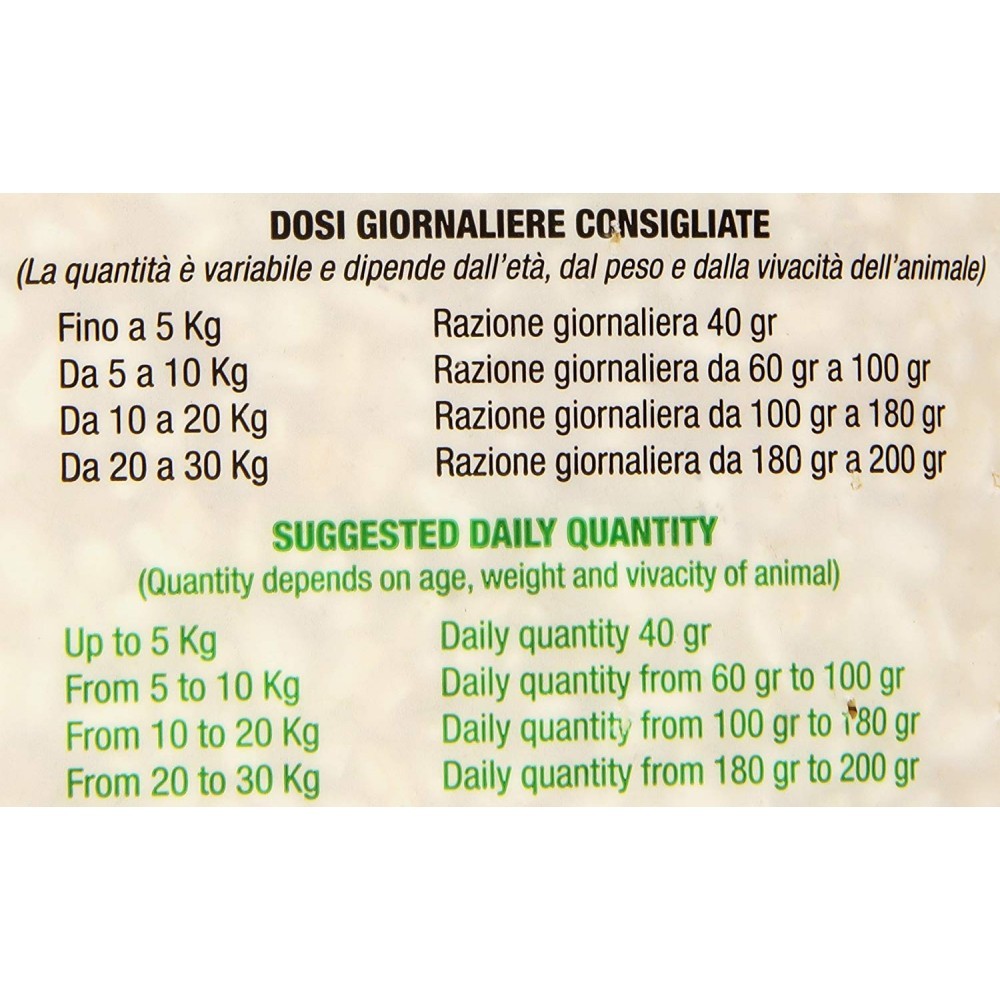 Riz soufflé Monge vitaminé prêt à l'emploi 1 kg adapté aux animaux