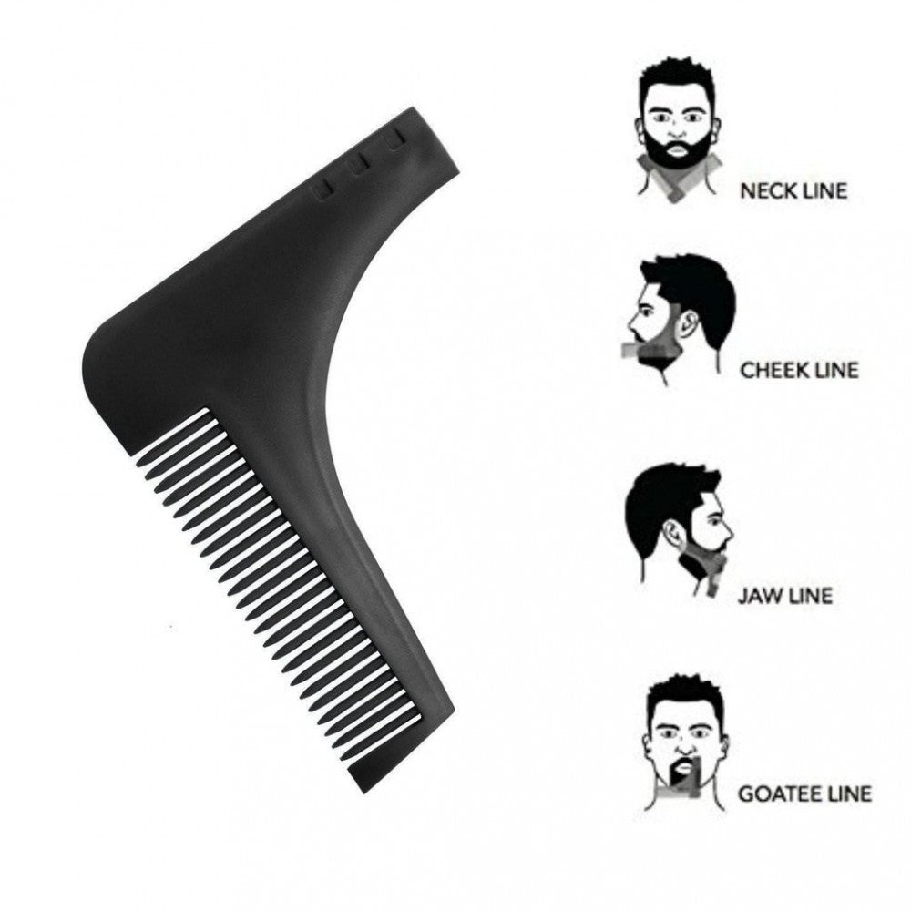 176565  Peigne à tailler la barbe et guide de coupe pour lignes parfaites