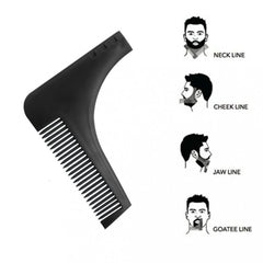176565  Peigne à tailler la barbe et guide de coupe pour lignes parfaites
