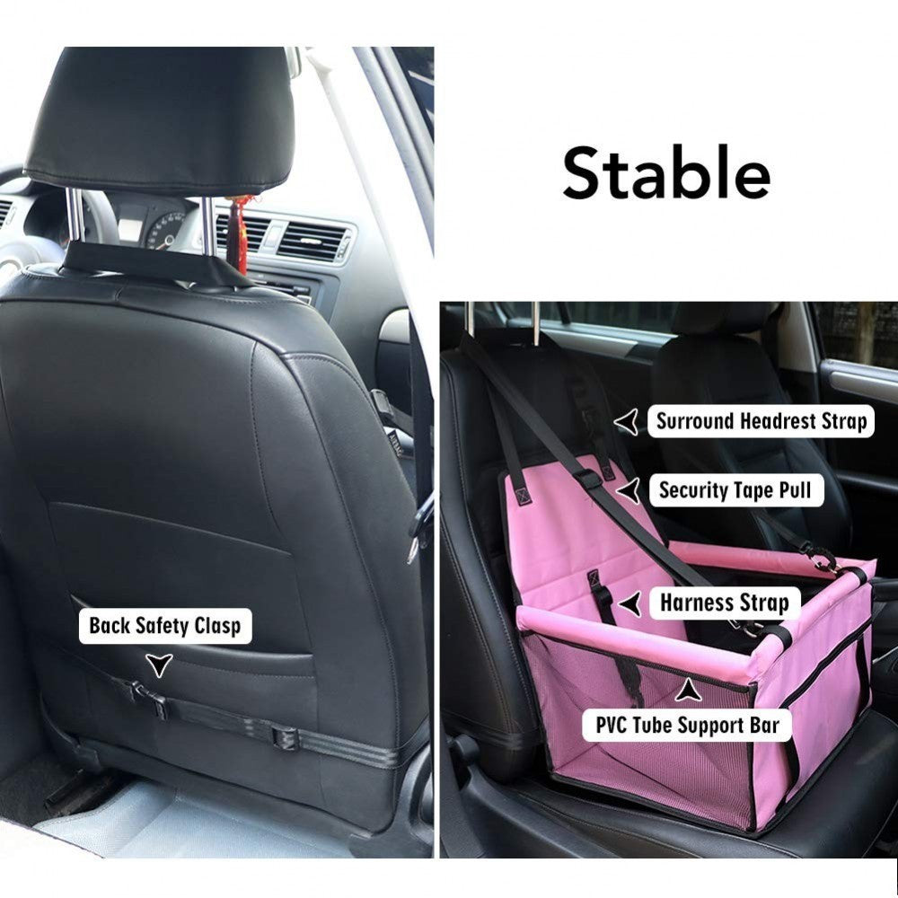 040188 Panier de transport pour animal de taille petite à moyenne avec ceinture