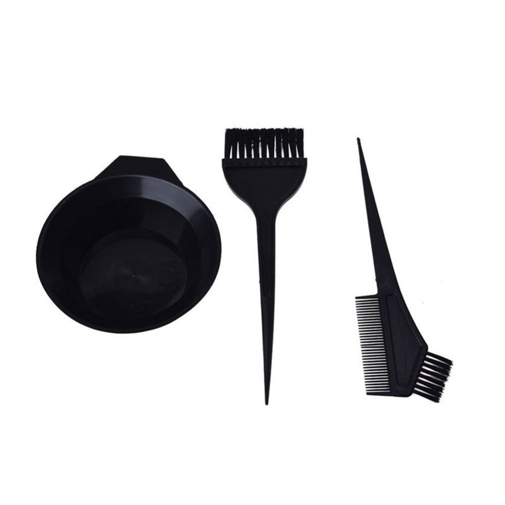 8301463 Kit de coiffure pour couleurs, 2 pinceaux, peigne et bol gradué.