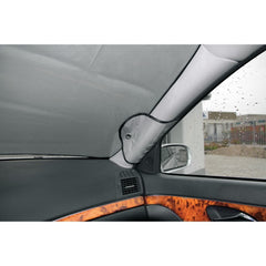 Bâche pare-brise voiture NO-FROST Anti-gel avec crochets et pliable 185x70 cm