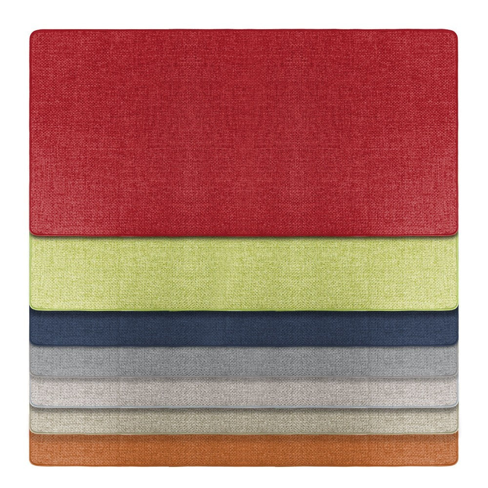 CANAPÈ tapis multi-usages REDS polyester 50x120cm fond caoutchouc antidérapant
