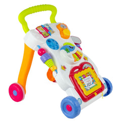 103858 Chariot pour apprendre en jouant, lumières, sons et jeux amovibles