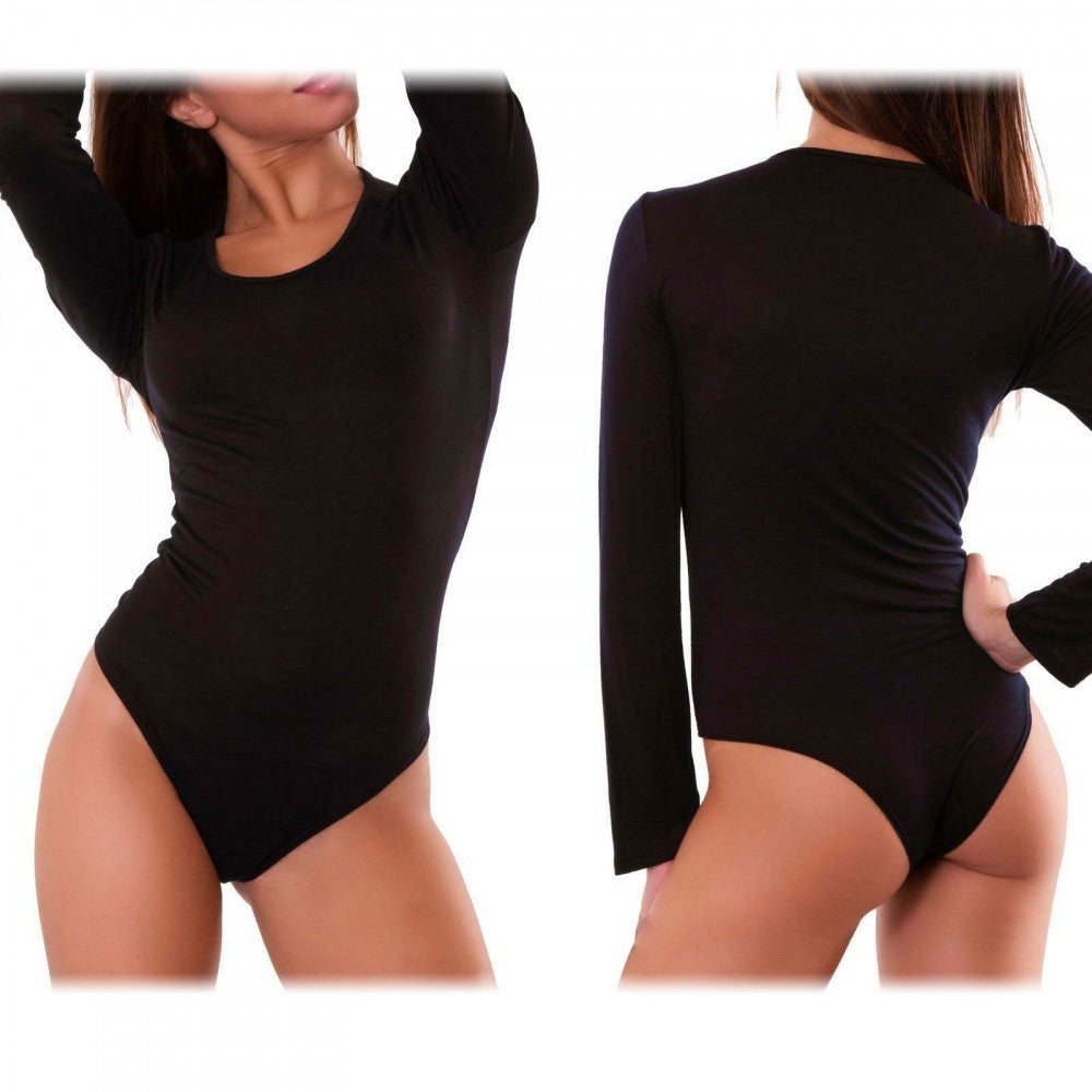 VKA36 Pack 3 body CRETA à manches longues et col rond et intérieur polaire